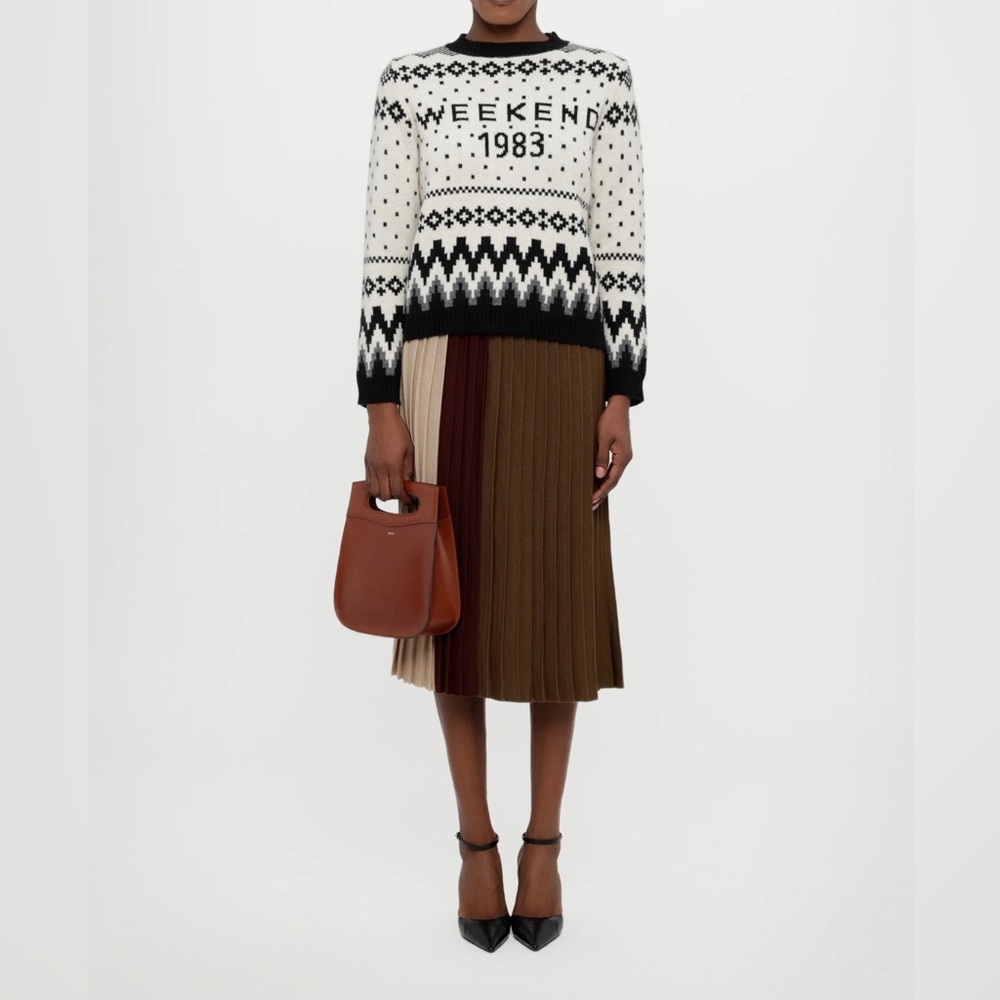 🥰🥰🥰 WEEKEND MAXMARA PARIDE - JUMPER - BIANCO Size XS - Picture 4 of 11